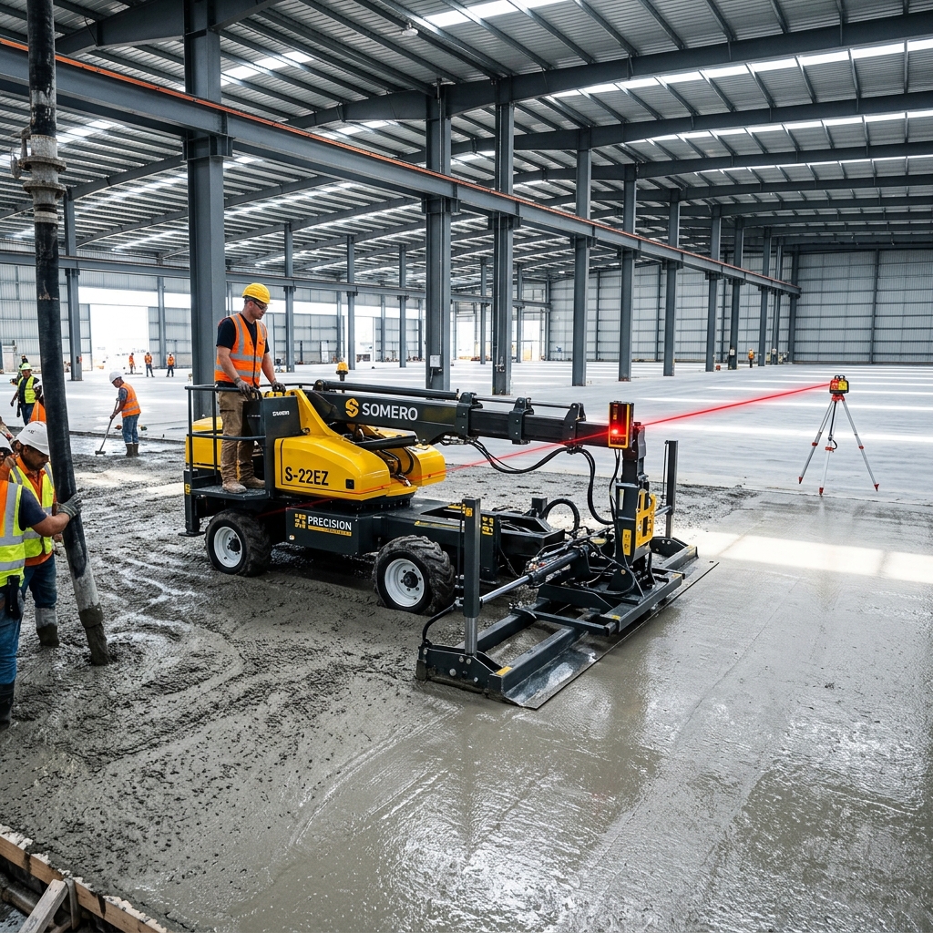 Laser Leveling & Screed